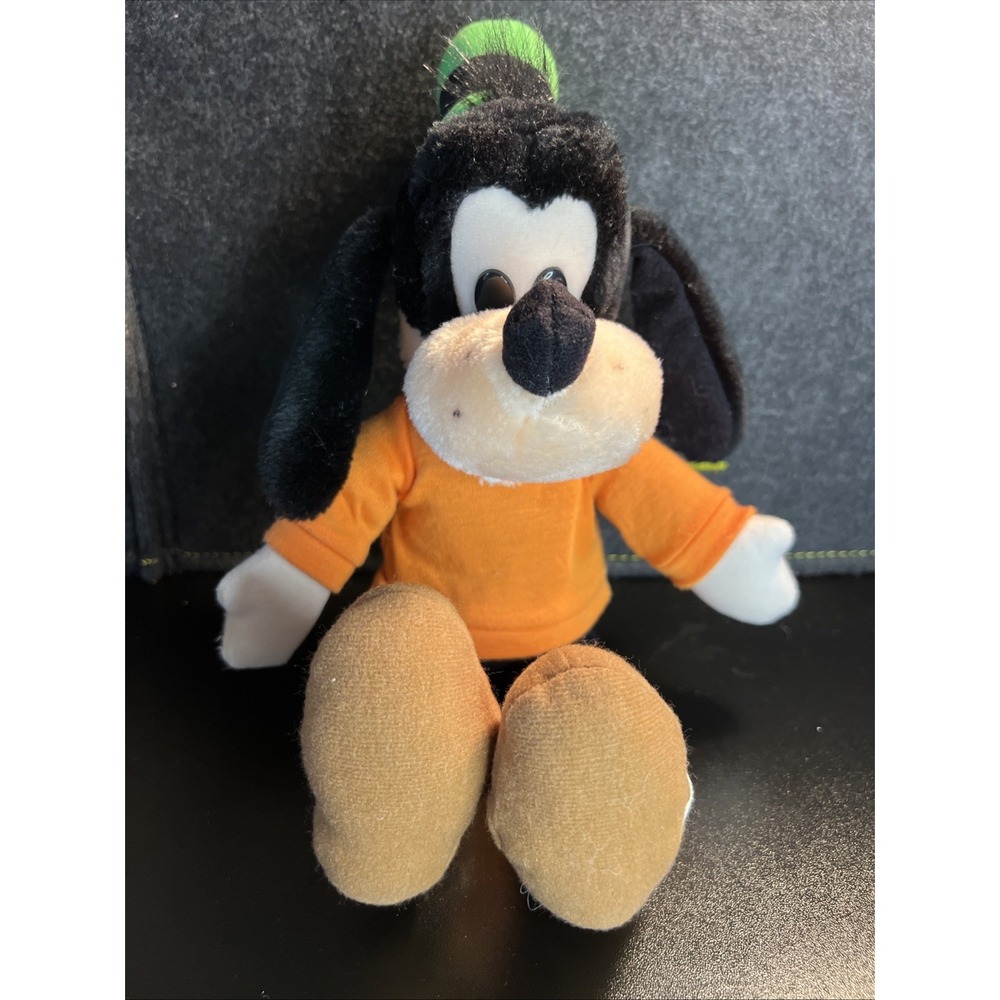 Vintage DISNEY‎ Walt Disney World Goofy 13" Plush Toy Doll Stuffed Animal Used